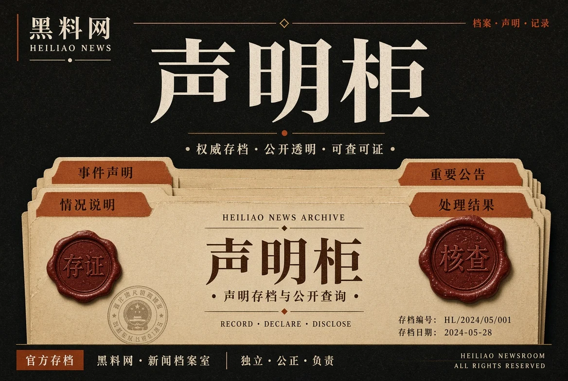 公开回应与声明